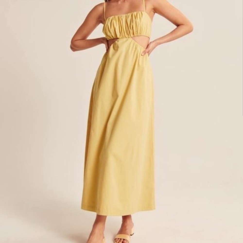 Abercrombie & Fitch Bubble Top Maxi Dress XXSP